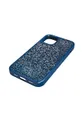 Θήκη κινητού Swarovski iPhone 12 Mini Glam Rock σκούρο μπλε