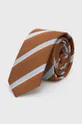Комплект: краватка, метелик та хустка Jack & Jones коричневий