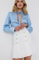 Elisabetta Franchi Bluzka niebieski CB00518E2
