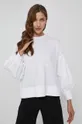 λευκό Βαμβακερή μπλούζα Victoria Victoria Beckham
