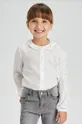 λευκό Παιδική μπλούζα Mayoral Για κορίτσια