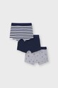 Mayoral Bokserki dziecięce (3-Pack) 10119.5H.BIELIZNA granatowy AW21