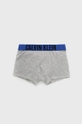 Detské boxerky Calvin Klein Underwear sivá