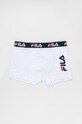 Dětské boxerky Fila směs bílá FU1016