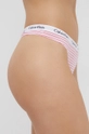 różowy Calvin Klein Underwear Stringi (3-pack)