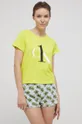 κίτρινο Πιτζάμα Calvin Klein Underwear Γυναικεία