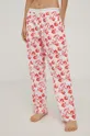 różowy Calvin Klein Underwear Spodnie piżamowe Damski