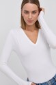 Funkční prádlo Spanx SLEEVE V-NECK BODYSUIT 20291R bílá