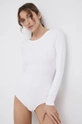 biały Spanx - Longsleeve modelujący SCOOP NECK LONG SLEEVES BODYSUIT Damski