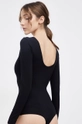 Spanx - Лонгслів моделюючий SCOOP NECK LONG SLEEVES BODYSUIT  Основний матеріал: 23% Еластан, 77% Поліестер Інші матеріали: 100% Бавовна