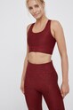 Sportovní podprsenka Only Play 15228961 burgundské AW21