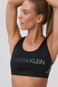 чёрный Спортивный бюстгальтер Calvin Klein Performance