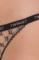 beżowy Twinset Stringi