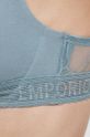 ocelová modrá Podprsenka Emporio Armani Underwear