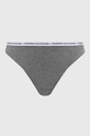 Tommy Hilfiger tanga (3-pack) szürke UW0UW02829.4890