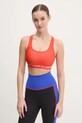 Under Armour biustonosz sportowy Crossback pomarańczowy 1361034