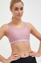 Under Armour biustonosz sportowy Crossback bez fiszbinów różowy 1361034