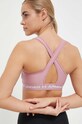Odzież Under Armour biustonosz sportowy Crossback 1361034 różowy