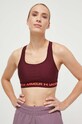 Športová podprsenka Under Armour Crossback burgundské 1361034