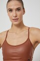 Sportovní podprsenka Dkny hnědá DP1T7889