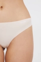 Calvin Klein Underwear Stringi beżowy