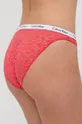 Calvin Klein Underwear Figi czerwony