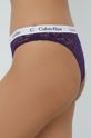 purpurová Kalhotky Calvin Klein Underwear (3-pack)