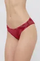 bordowy Calvin Klein Underwear Brazyliany Damski