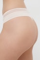 Calvin Klein Underwear Stringi 000QF6307E.4890 beżowy AA00