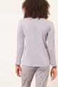 Odzież Etam Longsleeve piżamowy 652836002 szary