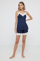 United Colors of Benetton Pantaloni scurți de pijama 3Z1239170.13C bleumarin AW21