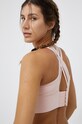 4F - Biustonosz sportowy bez fiszbinów różowy D4L21.STAD400
