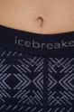 granatowy Icebreaker legginsy funkcyjne