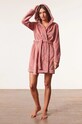 Etam szlafrok Erixi 652991670 różowy AW21