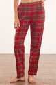 Etam Spodnie piżamowe Tam czerwony 652996573