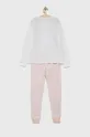 Παιδικές βαμβακερές πιτζάμες OVS ροζ