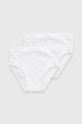 United Colors of Benetton Chiloți copii 2-pack Planet friendly alb 3ZQM0S1W2