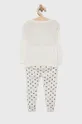 GAP - Παιδικές βαμβακερές πιτζάμες x Disney λευκό