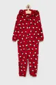 czerwony United Colors of Benetton Kombinezon piżamowy dziecięcy Dziecięcy