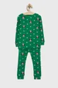 GAP - Παιδικές βαμβακερές πιτζάμες x Disney πράσινο