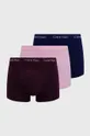 fioletowy Calvin Klein Underwear Bokserki (3-pack) Męski