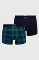 zelená Boxerky Tom Tailor (2-pack) Pánsky