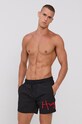 Hugo Pantaloni scurți de baie Planet friendly negru 50459180