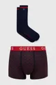 modrá Boxerky a ponožky Guess Pánsky