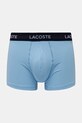 Oblečení Boxerky Lacoste 3-pack 5H9623 modrá