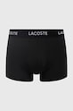 Μποξεράκια Lacoste 3-pack εφαρμοστό σορτς μπόξερ μαύρο 5H9623