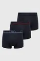 granatowy Emporio Armani Underwear Bokserki (3-pack) 111357.1A715 Męski