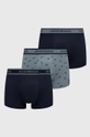 granatowy Emporio Armani Underwear Bokserki (3-pack) 111357.1A717 Męski