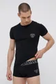 Πιτζάμα Emporio Armani Underwear μαύρο