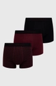 burgundské Boxerky Emporio Armani Underwear Pánsky